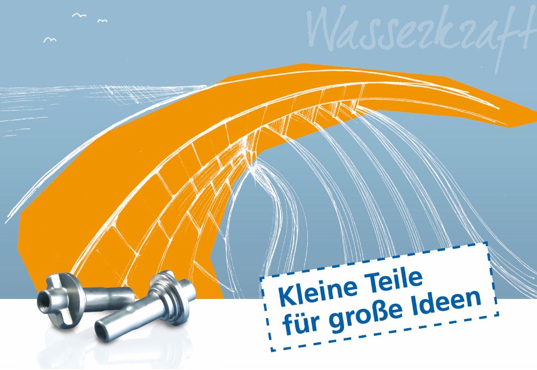 Werbeagentur Landsiedel Müller Flagmeyer, Nordhausen: esw Eichsfelder Schraubenwerk Imagekampagne „Kleine Teile für große Ideen“